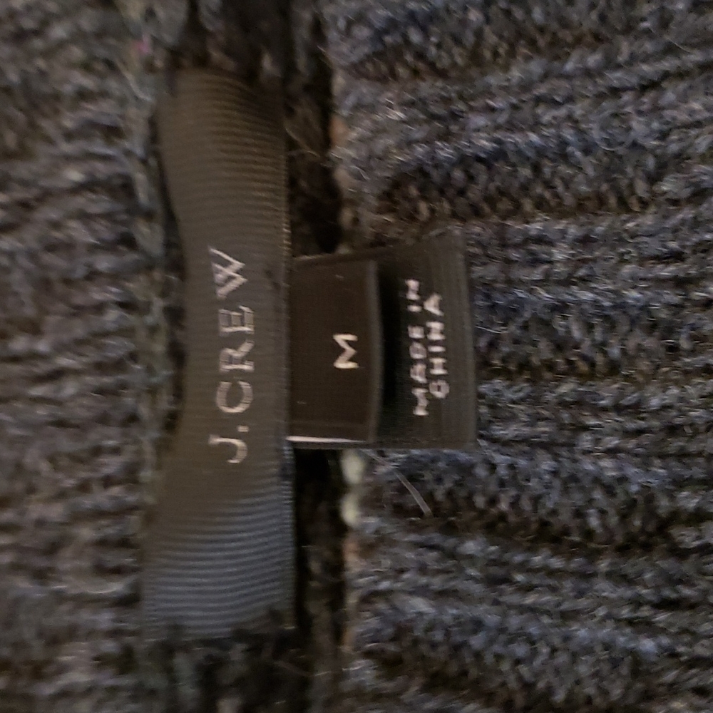 J. Crew Black and White Patterned Sweater - Picture 6 of 10